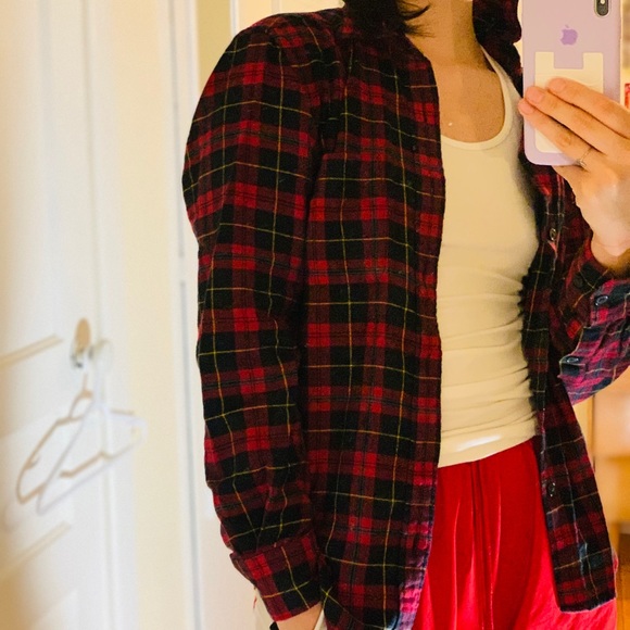 Red button down shirt - Picture 2 of 3